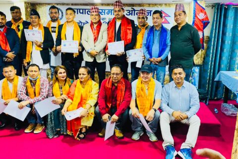 झापाली समाज ओमानको अध्यक्षमा पुन: केशब थापा चयन
